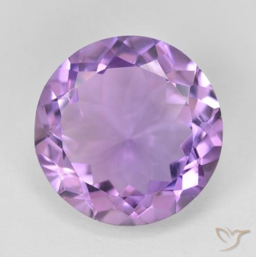 10.49ct Natural Violeta intenso Amatista, Redondo, VVS-VS