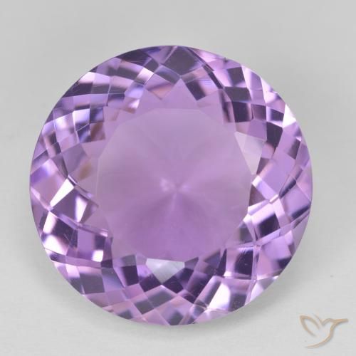 22.72ct Natural Medium Light Purplish-Violet Amatista, Redondo, VVS