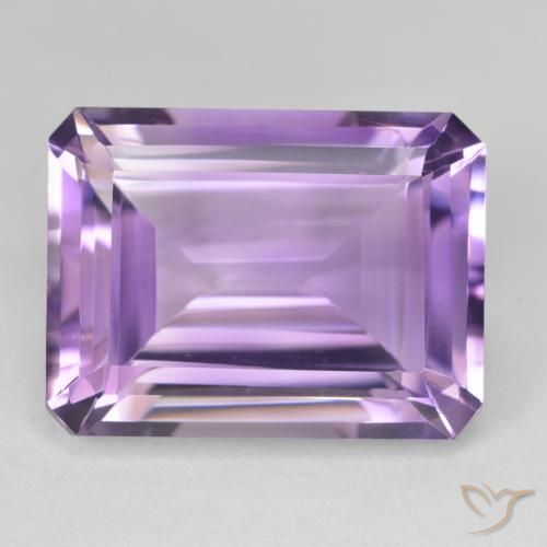 22.65ct Natural Violeta púrpura Amatista, corte esmeralda, VVS-VS