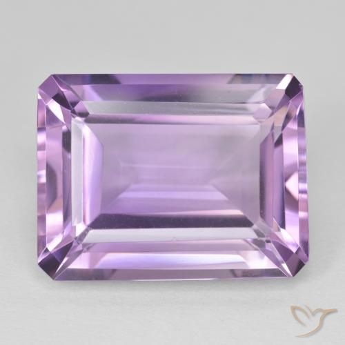 21.61ct Natural Violeta iris Amatista, corte esmeralda, VVS