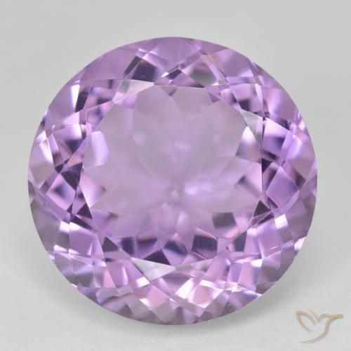 26.75ct Natural Violeta rosado Amatista, Redondo, VVS