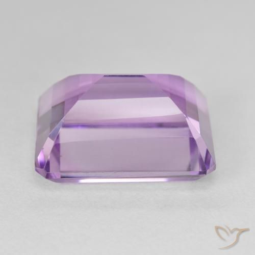 Amatista Violeta berenjena natural de 19.16 ct, Corte Octágono / Esmeralda, VVS-VS