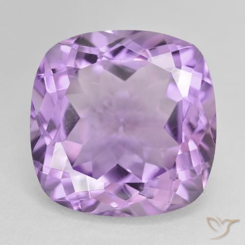 22.37ct Natural Violeta medio Amatista, Forma Cojín, VVS