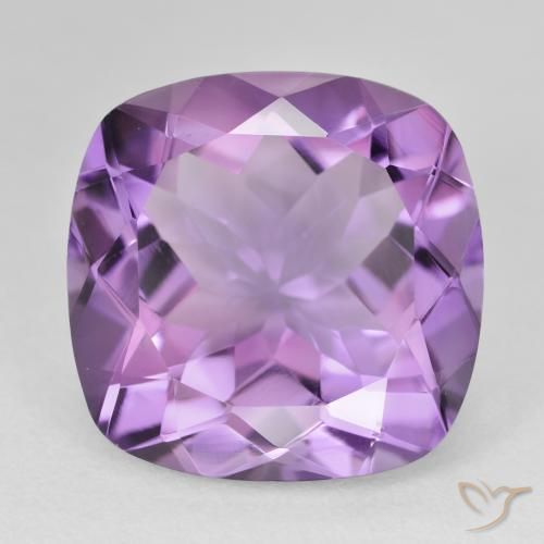 19.07ct Natural Violeta medio Amatista, Forma Cojín, VVS