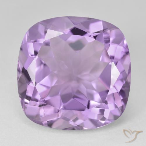 21.31ct Natural Violeta medio Amatista, Forma Cojín, VVS