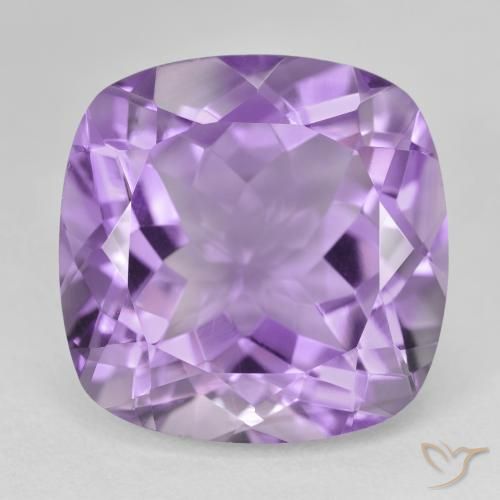 22.36ct Natural Violeta iris intenso Amatista, Forma Cojín, VVS