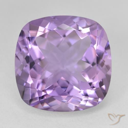 12.93ct Natural Violeta iris Amatista, Forma Cojín, VVS