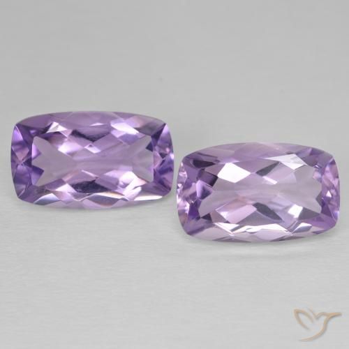 11.86ctw Natural Violeta medio Amatista, Forma Cojín, VVS