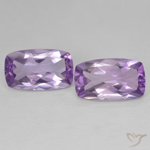 11.24ctw Natural Medium Light Purplish-Violet Amatista, Forma Cojín, VVS