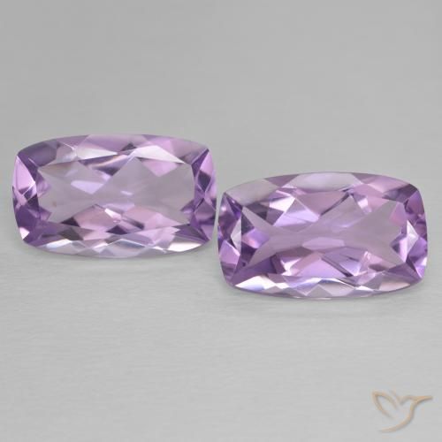 11.28ctw Natural Medium Light Purplish-Violet Amatista, Forma Cojín, VVS