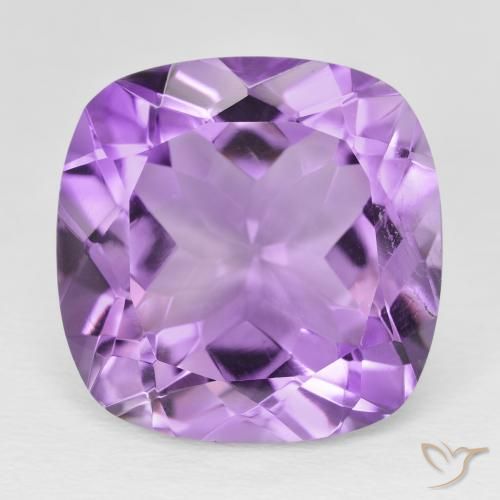 19.53ct Natural Violeta púrpura medio Amatista, Forma Cojín, VVS-VS