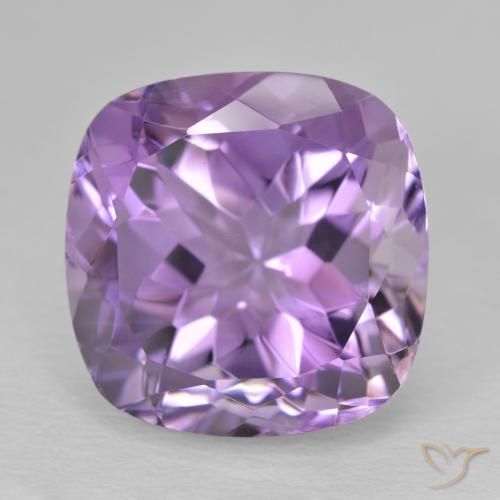 13.91ct Natural Violeta oscuro Amatista, Forma Cojín, VVS-VS