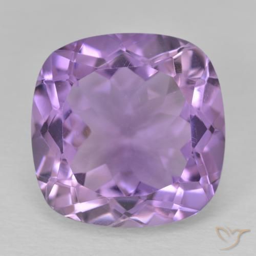 13.06ct Natural Violeta medio Amatista, Forma Cojín, VS