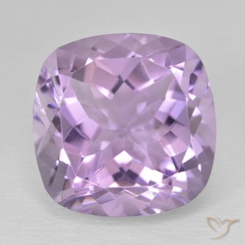 12.93ct Natural Violeta rosado Amatista, Forma Cojín, VVS
