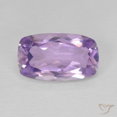 5.56ct Natural Violeta oscuro Amatista, Forma Cojín, VVS