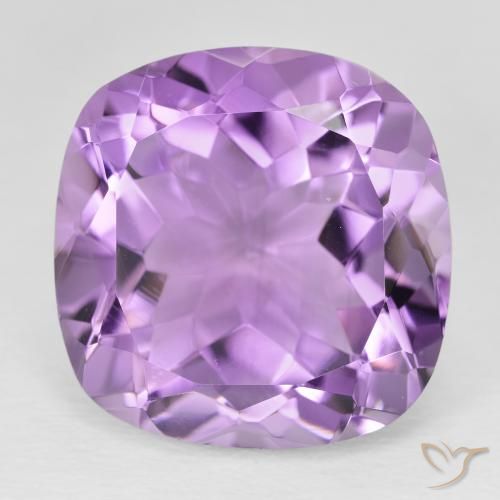 20.07ct Natural Violeta rosado Amatista, Forma Cojín, VVS