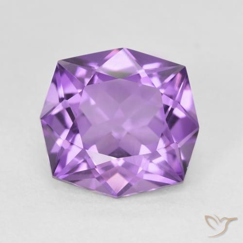 4.77ct Natural Violeta medio Amatista, Elegante, VVS-VS