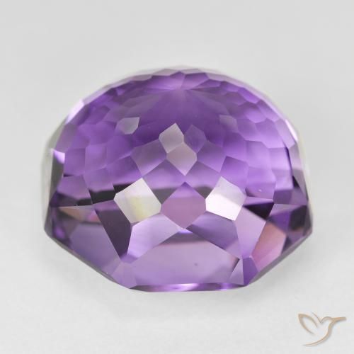 Amatista Violeta rosado natural de 27.65 ct, Corte Octágono / Esmeralda, VVS-VS