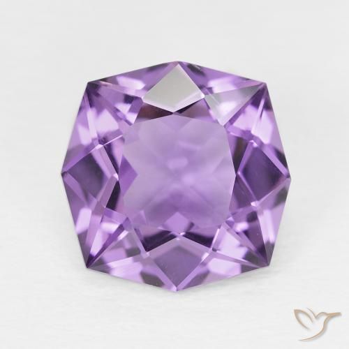 4.75ct Natural Violeta púrpura medio Amatista, Elegante, VS