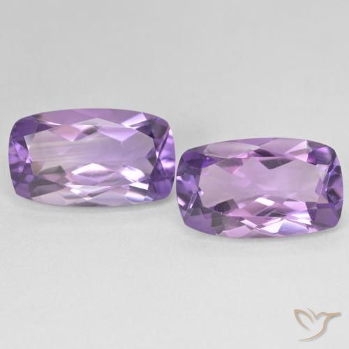 11.30ctw Natural Medium Light Purplish-Violet Amatista, Forma Cojín, VS