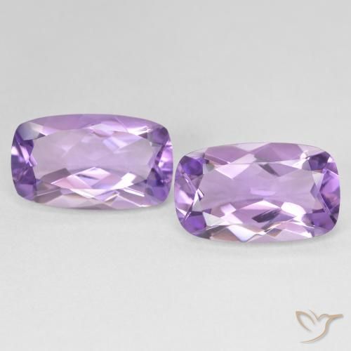 11.22ctw Natural Violeta iris Amatista, Forma Cojín, VS