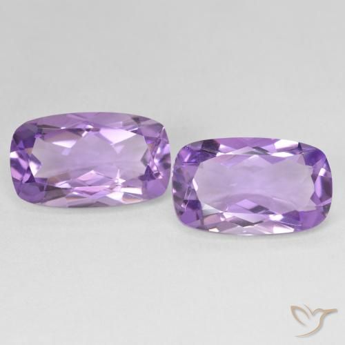 11.23ctw Natural Medium Light Purplish-Violet Amatista, Forma Cojín, VVS-VS
