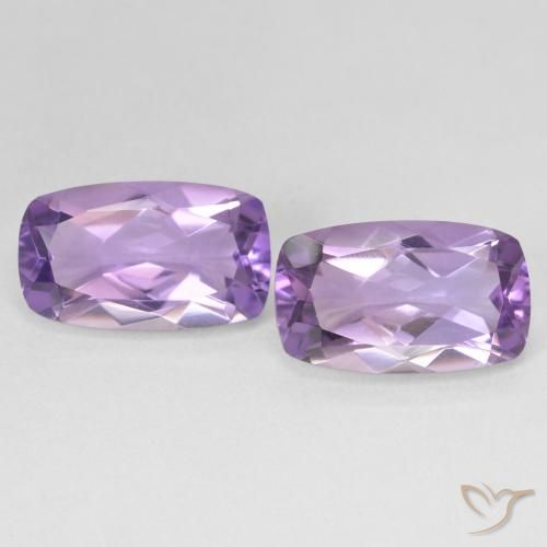 11.24ctw Natural Violeta púrpura Amatista, Forma Cojín, VVS-VS
