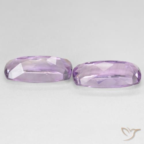 Gemas de Amatista Violeta púrpura natural de 16.09 ct, Forma Cojín, VVS-VS