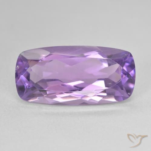 8.04ct Natural Violeta medio Amatista, Forma Cojín, VVS-VS