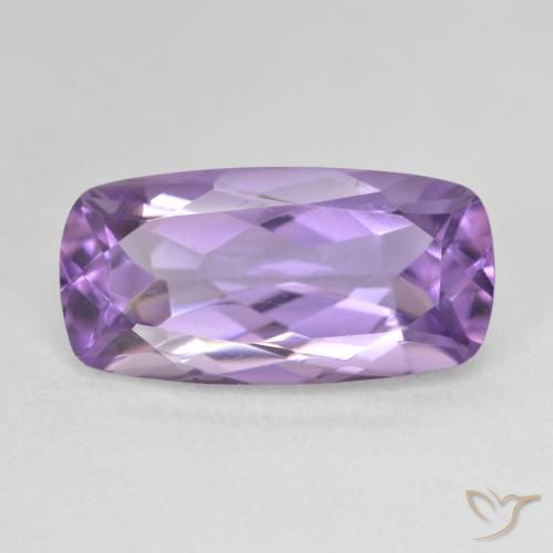 7.87ct Natural Violeta rosado Amatista, Forma Cojín, VVS-VS