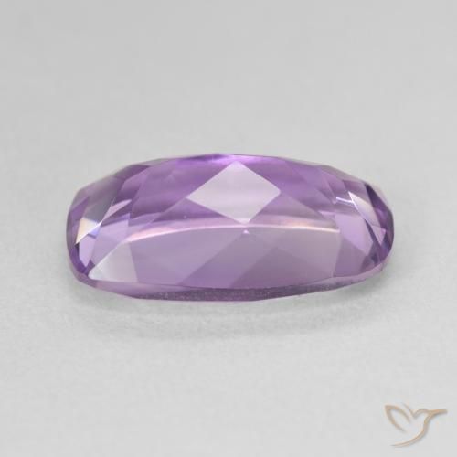 Amatista Violeta rosado natural de 5.78 ct, Forma Cojín, VVS-VS