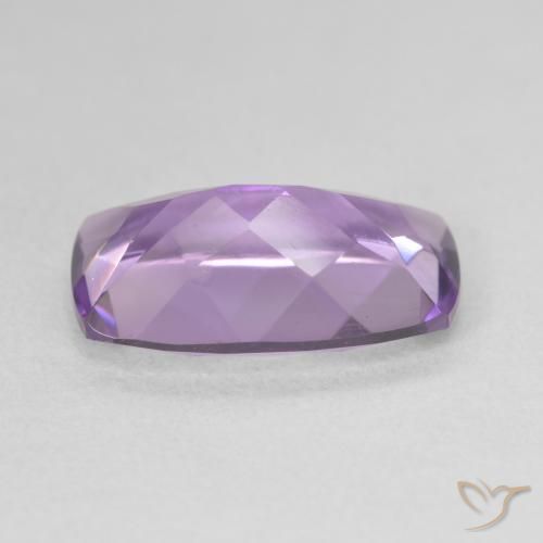 Amatista Violeta iris natural de 5.13 ct, Forma Cojín, VVS-VS