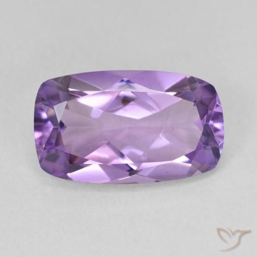5.73ct Natural Violeta rosado Amatista, Forma Cojín, VVS-VS