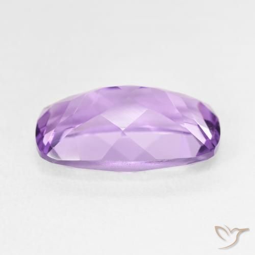 Amatista Violeta púrpura natural de 5.85 ct, Forma Cojín, VVS