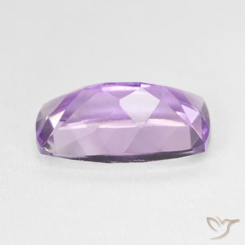 Amatista Violeta púrpura natural de 5.80 ct, Forma Cojín, VVS