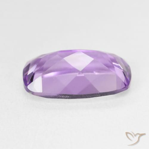 Amatista Violeta púrpura natural de 5.70 ct, Forma Cojín, VVS