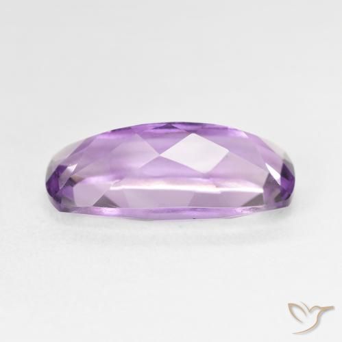 Amatista Violeta púrpura natural de 7.43 ct, Forma Cojín, VS