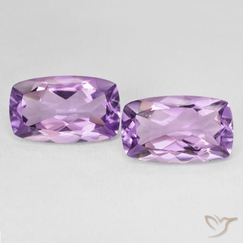 11.47ctw Natural Violeta medio Amatista, Forma Cojín, VVS