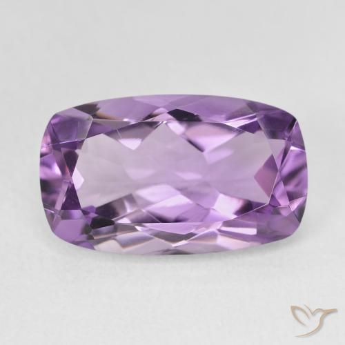 5.53ct Natural Violeta berenjena Amatista, Forma Cojín, VVS