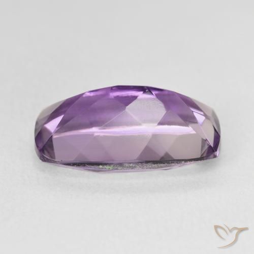 Amatista Violeta berenjena natural de 5.82 ct, Forma Cojín, VVS