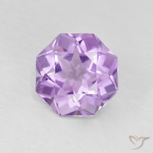 1.83ct Natural Violeta iris Amatista, corte esmeralda, VS-SI