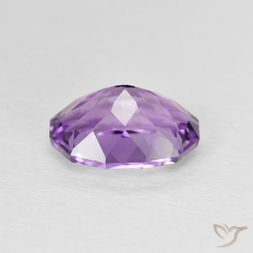 Amatista Violeta púrpura natural de 2.33 ct, Ovalada, VS-SI