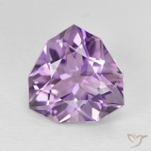 4.70ct Natural Violeta medio Amatista, Trillón, VS-SI