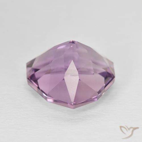 Amatista Violeta medio natural de 4.70 ct, Trillón, VS-SI