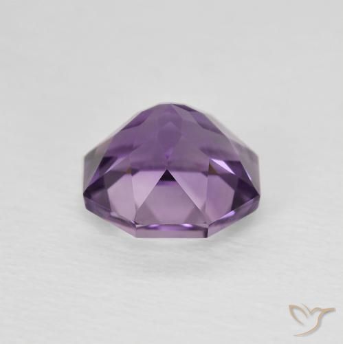 Amatista Violeta púrpura natural de 1.29 ct, Corte Octágono / Esmeralda, VS