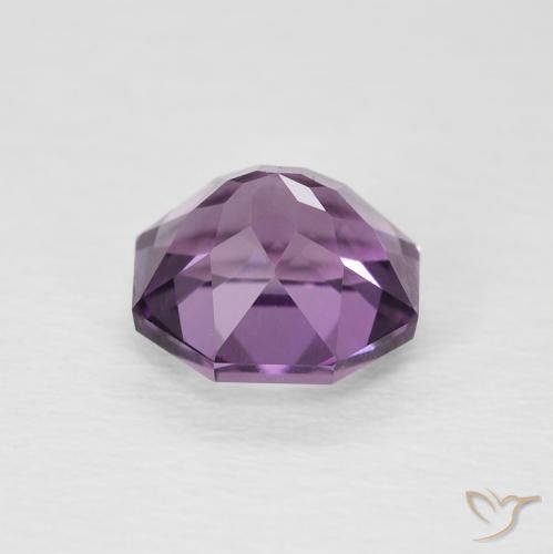 Amatista Violeta medio claro natural de 1.33 ct, Corte Octágono / Esmeralda, VS