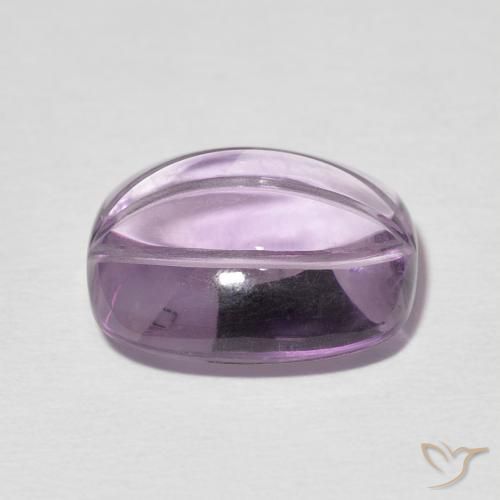 Amatista Violeta claro natural de 7.65 ct, Elegante, Transparente