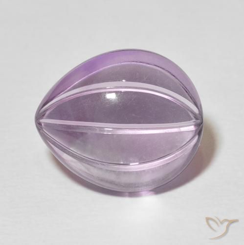 7.65ct Natural Violeta claro Amatista, En forma de pera, Transparente