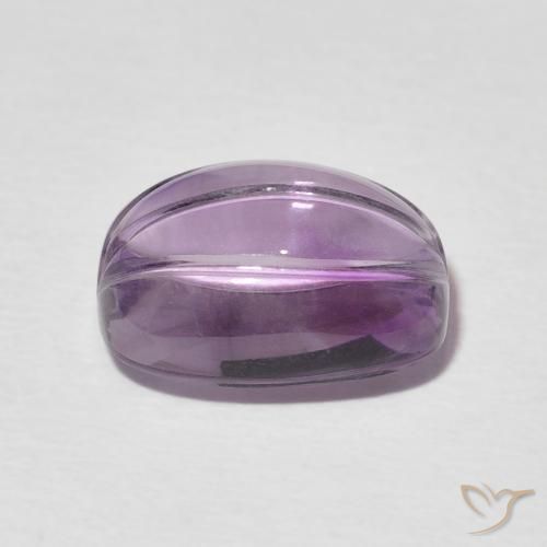 Amatista Violeta rosado medio natural de 5.28 ct, Elegante, Transparente