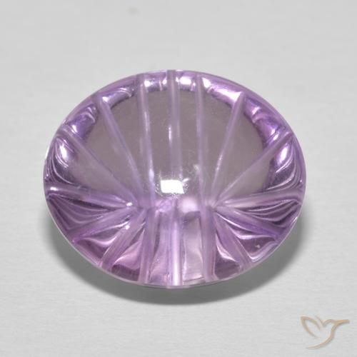 9.08ct Natural Violeta iris Amatista, Ovalada, Transparente, Photo A